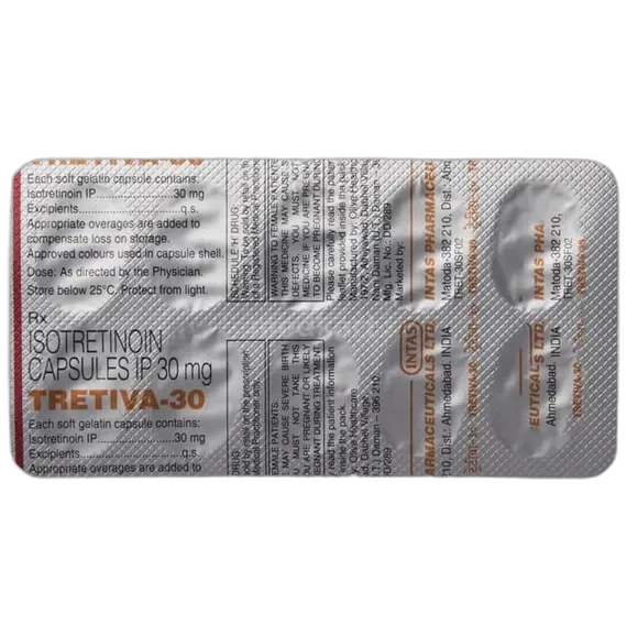 tretiva 30mg capsule 10's